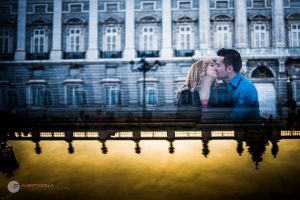 fotos pre boda por Madrid